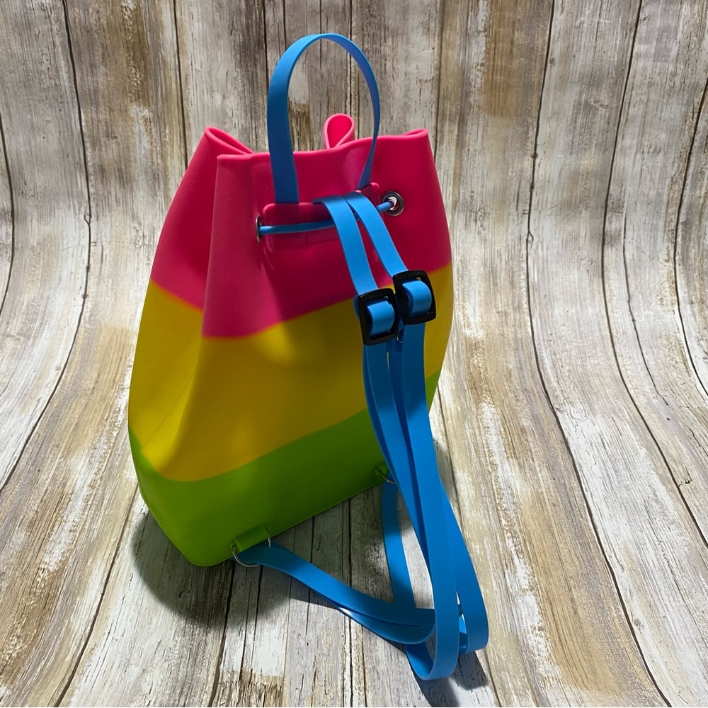 Silicone Multicolored Backpack - Picture 3 of 5